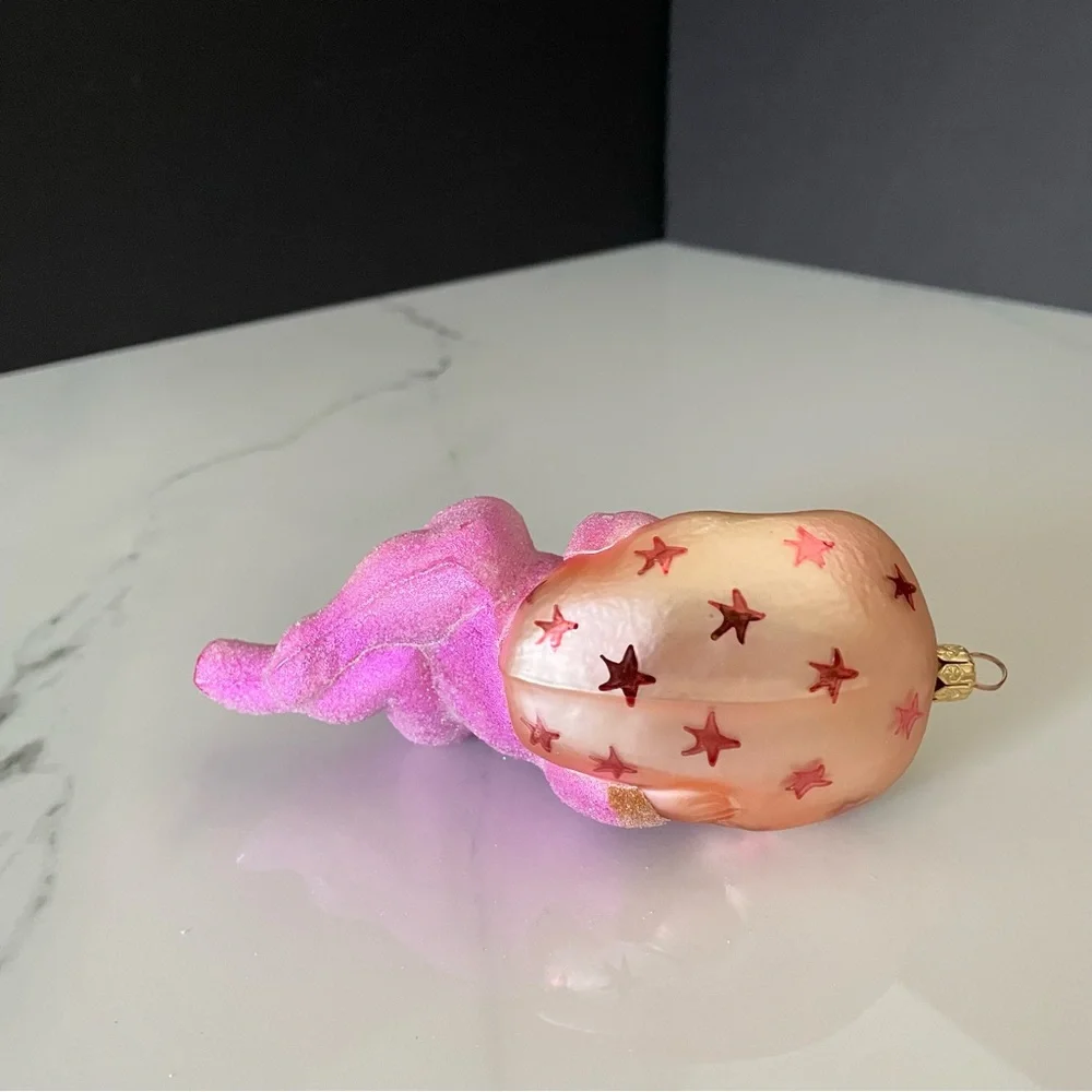 Sleeping Baby in Pink Ornament by Christopher Radko
